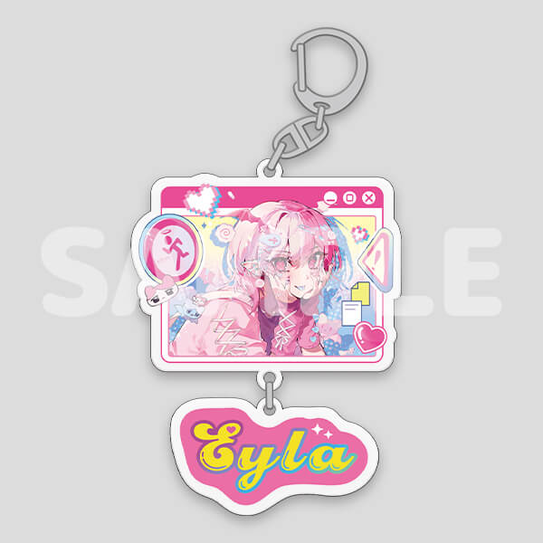 ✨2000コイン購入特典✨【タブ風アクキー】Eyla②
