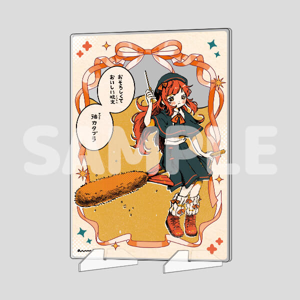 【A6アクリルアートたて】エビフライちゃん