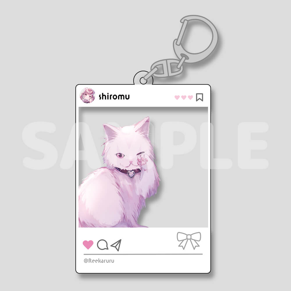 インスタ風アクキー【ねこ】✨SR★4✨
